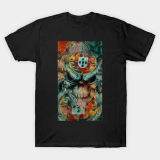 Portuguese death skull T-Shirt